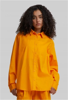 Ladies Linen Mixed Oversized Shirt magicmango