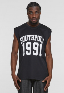 Southpole College Tank Top black/white