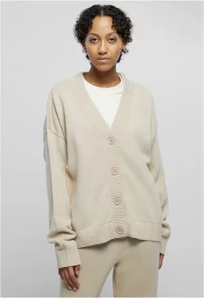 Ladies Big Oversized Cardigan wetsand