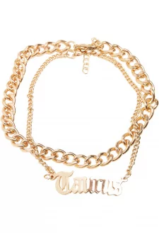Zodiac Golden Anklet taurus