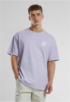 UC Weavy Logo Heavy Oversized Tee lilac