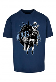 Hand Of God Oversize Tee darkblue