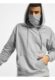 DEF Hendrik Hoody Grey Melange grey melange