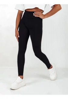 Legginsy damskie FITRIBS czarne Dstreet UY2177