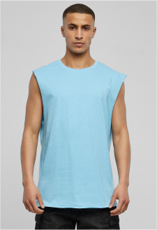 Open Edge Sleeveless Tee balticblue