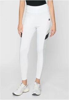Ladies Starter Highwaist Sports Leggings white/black