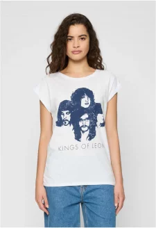 Ladies Kings of Leon Silhouette Tee white