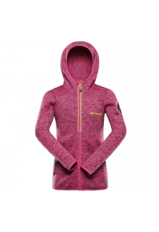 Dětský hřejivý svetr ALPINE PRO ZEGO 2 fuchsia fedora