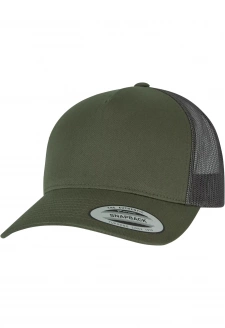 5-Panel Retro Trucker Cap chocolatechip/greyish brown