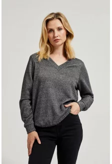 WOMEN'S SWEATSHIRT Z-BL-4505 GREY MEL