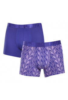 2PACK pánské boxerky Puma fialové