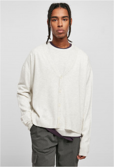 Eco Mix Boxy Cardigan lightgrey