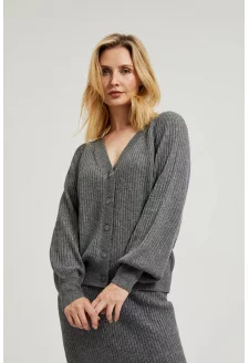 WOMEN'S SWEATER Z-SW-4531 GREY MEL