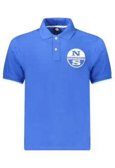 PÁNSKE PÁNSKE POLO S KRÁTKYM RUKÁVOM NORTH SAILS MODRÁ