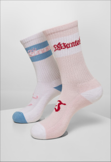 Trust Wanted Socks 2-Pack lightrose/white