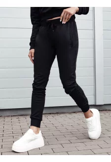 Spodnie dresowe damskie RELAX MODE czarne Dstreet UY2135