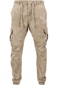 Camo Cargo Jogging Pants sand camo