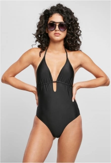 Ladies Recycled Triangle Swimsuit black