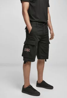 ACDC Logo Vintage Shorts black