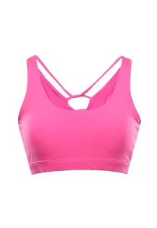 Dámský rychleschnoucí top ALPINE PRO BRATA neon pink