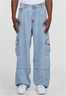 Southpole Cargo Denim Pants middeepblue