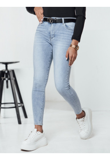 Spodnie damskie jeansowe FITTYCHIC push up niebieskie Dstreet UY2315