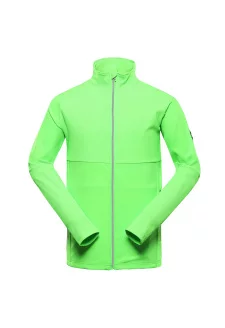 Pánská mikina ALPINE PRO DOZER neon green gecko