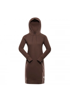 Dámské mikinové šaty ALPINE PRO OLEBA rain drum