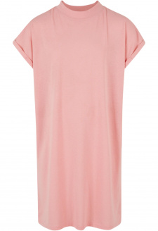 Girls Turtle Extended Shoulder Dress lemonadepink