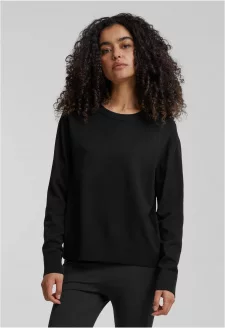 Ladies Knitted Roundneck Sweater black