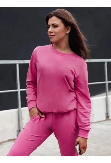 Bluza damska GLAMFLAIR różowa Dstreet BY1317