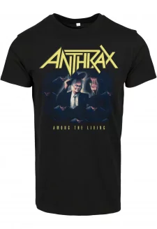 Anthrax Among The Living Follow Me Tee black