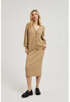 WOMEN'S SKIRT Z-SC-4500 BEIGE MEL