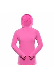 Dámská funkční mikina ALPINE PRO IZARA neon pink