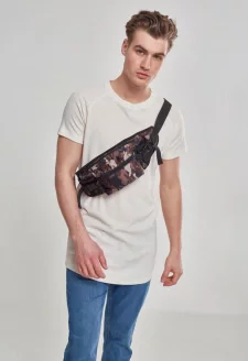 Nylon Hip Bag blk/browncamo
