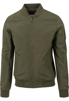 Light Bomber Jacket dark olive