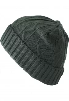 Beanie Cable Flap charcoal
