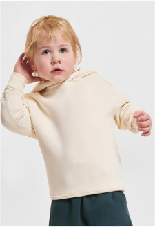 Girls Organic Hoody whitesand
