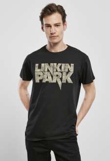 Linkin Park Distressed Logo Tee black