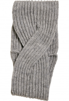 Knitted Headband grey