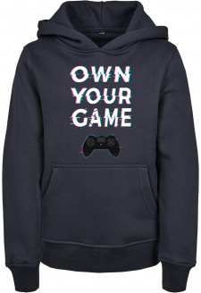 Kids Own Your Game Hoody navy