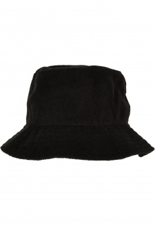 Frottee Bucket Hat black