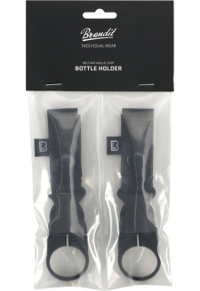 Belt and Molle Loop Bottle Holder 2-Pack black