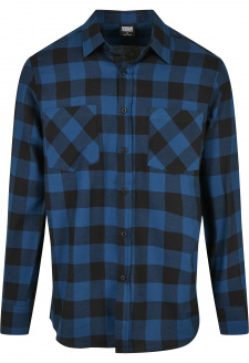 Checked Flanell Shirt blue/black